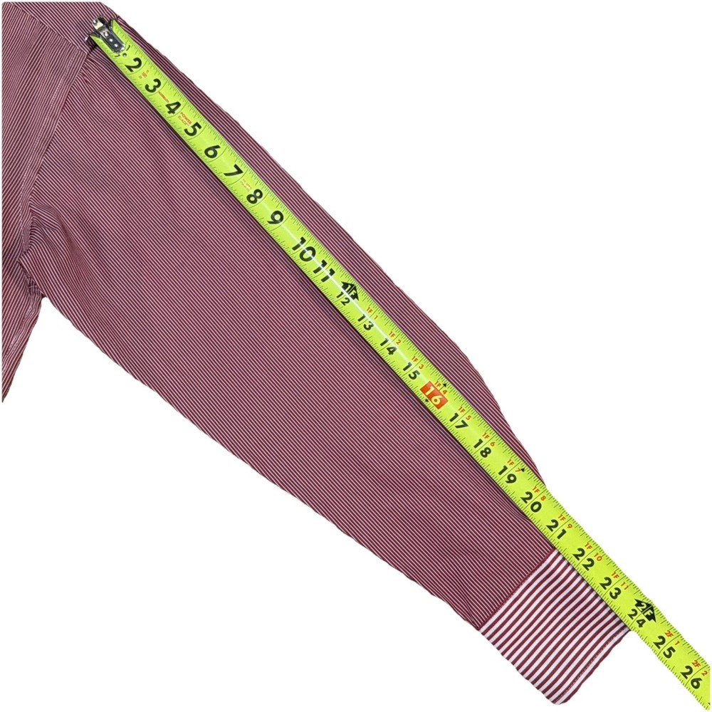 Paul Smith Stripe Shirt Mens‎ 17 Cotton Long Sleeve Striped London - Picture 4 of 7